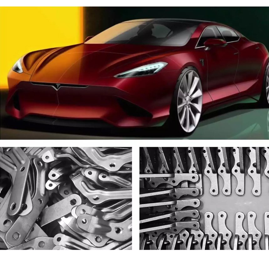 Auto parts processing