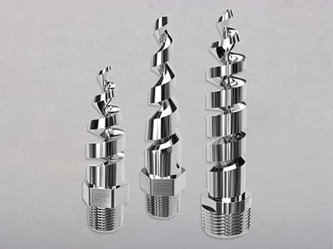 Spiral Bottle Cleaning Nozzle