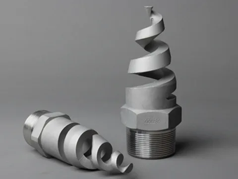 Spiral desulfurization nozzle