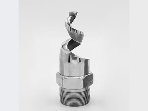 Spiral desulfurization nozzle