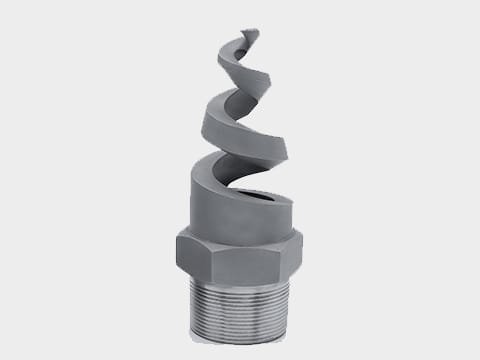 Spiral desulfurization nozzle