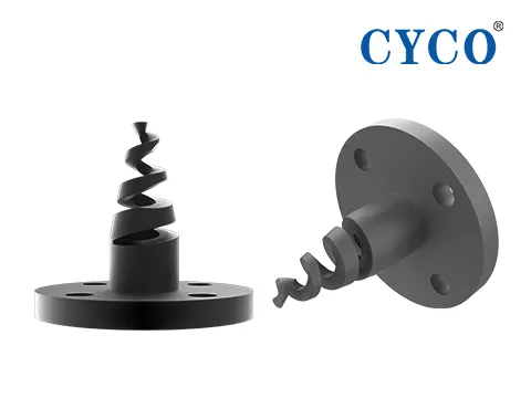 Spiral Nozzle With Flange