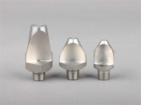 V-Shaped Narrow-Angle Fan Nozzle