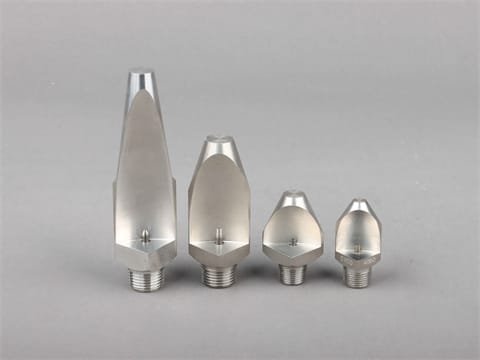 V-Shaped Narrow-Angle Fan Nozzle