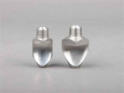 V-Shaped Narrow-Angle Fan Nozzle