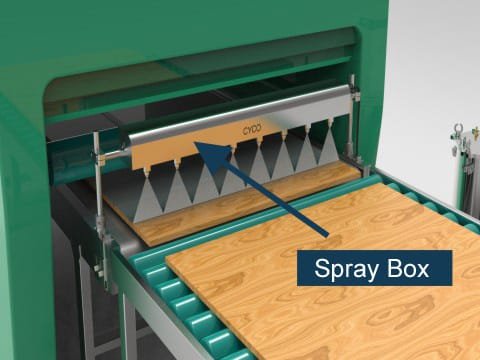Viscous Liquid Spraying Such As Anti-Rust Oil/Release Agent